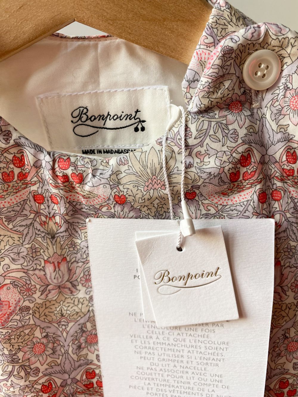 Новый спальный мешок Bonpoint, 92