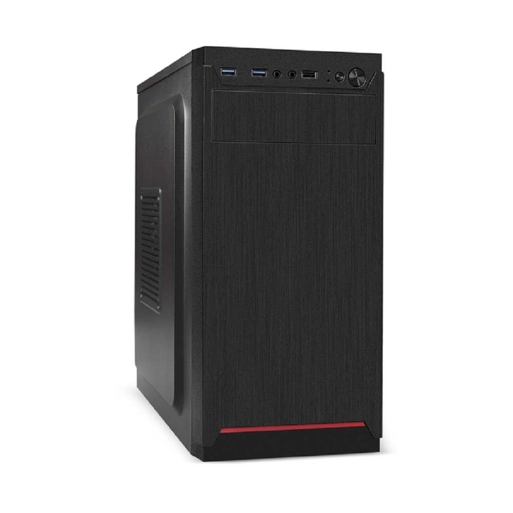 Корпус для компьютера Exegate EX292358RUS Корпус Minitower ExeGate BAA-114U2-AAA400 (mATX, БП AAA400 с вент. 8см, 1*USB+2*USB3.0, аудио, черный)
