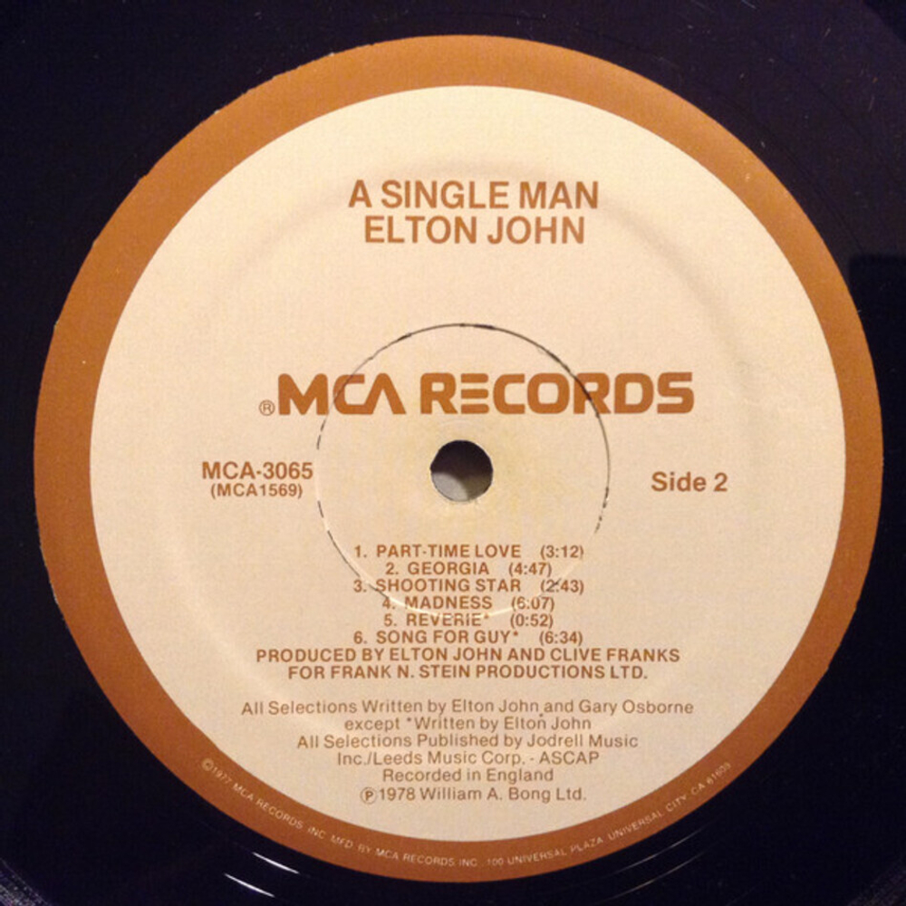 Elton John / A Single Man (LP)