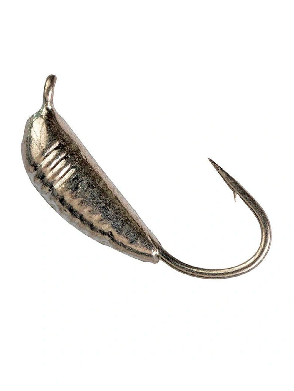 Мормышка Helios вольфрамовая Куколка с ушком 4мм 1гр SIL (MW-5340-SIL)