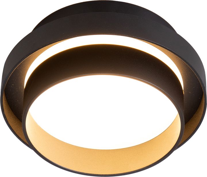 Светильник встраиваемый Feron DL508 потолочный GX53 черный