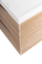 Тумба подвесная с раковиной BelBagno MARINO-700-2C-SO-WO-P