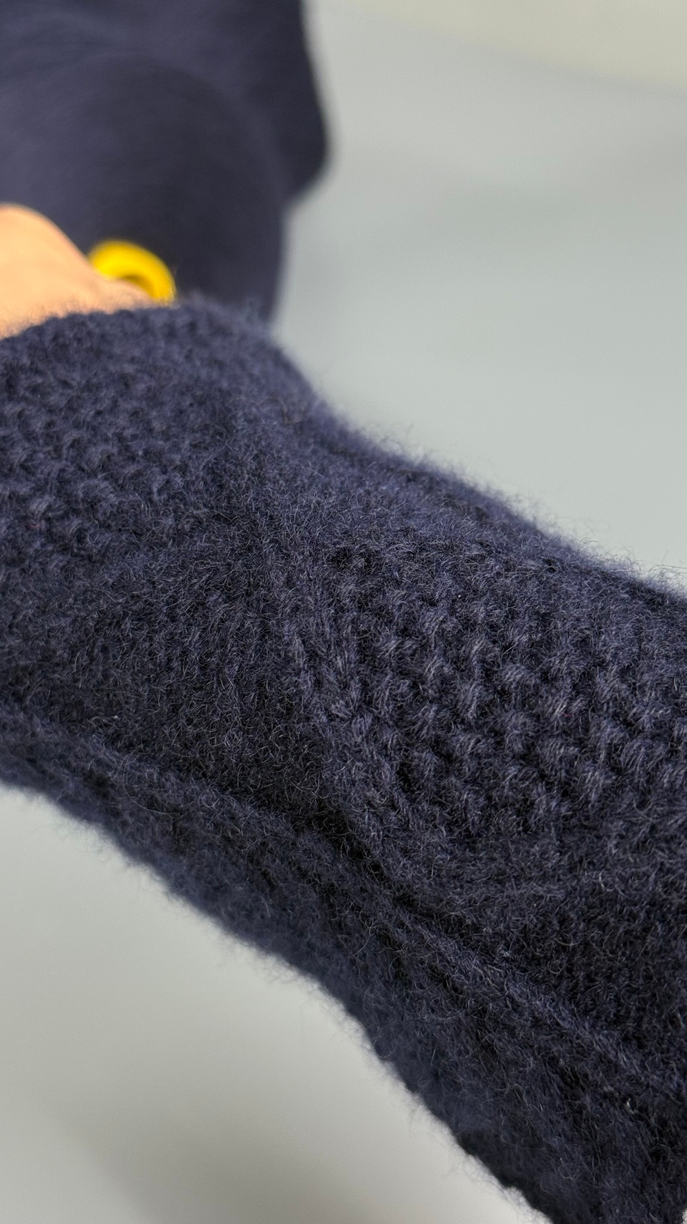 Пряжа Todd&Duncan Cashmere 4/28 (100% кашемир), 700м/100гр, синий нави