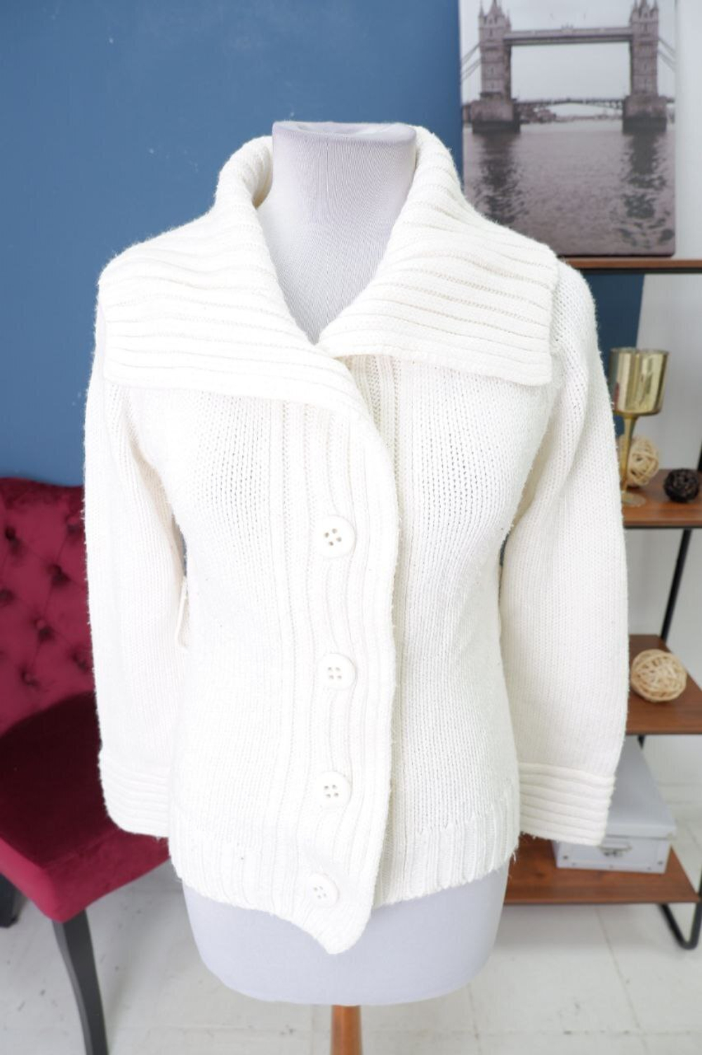 Кардиган Zara белый 46 размер