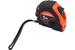 Рулетка, ширина ленты 19мм, ударопрочный корпус, обрезиненная, 5м PATRIOT MTP-5-01 350005006