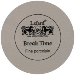 ЧАЙНЫЙ СЕРВИЗ LEFARD "BREAK TIME" НА 6 ПЕР. 14 ПР. 700/300/180 МЛ СЕРЫЙ (КОР=4НАБ.)
