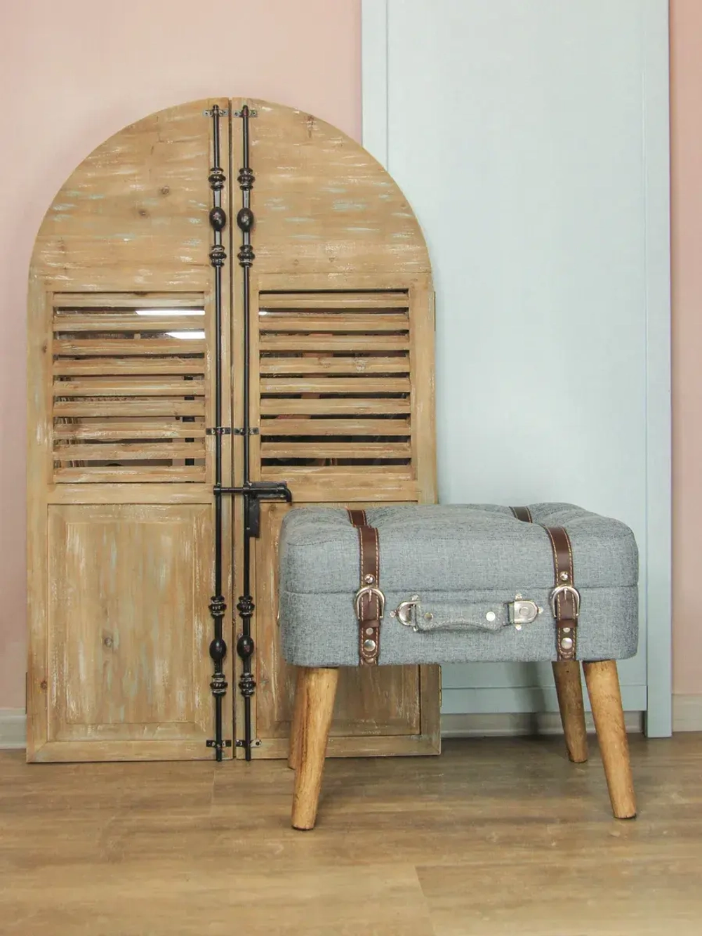 Пуфик для прихожей с ящиком