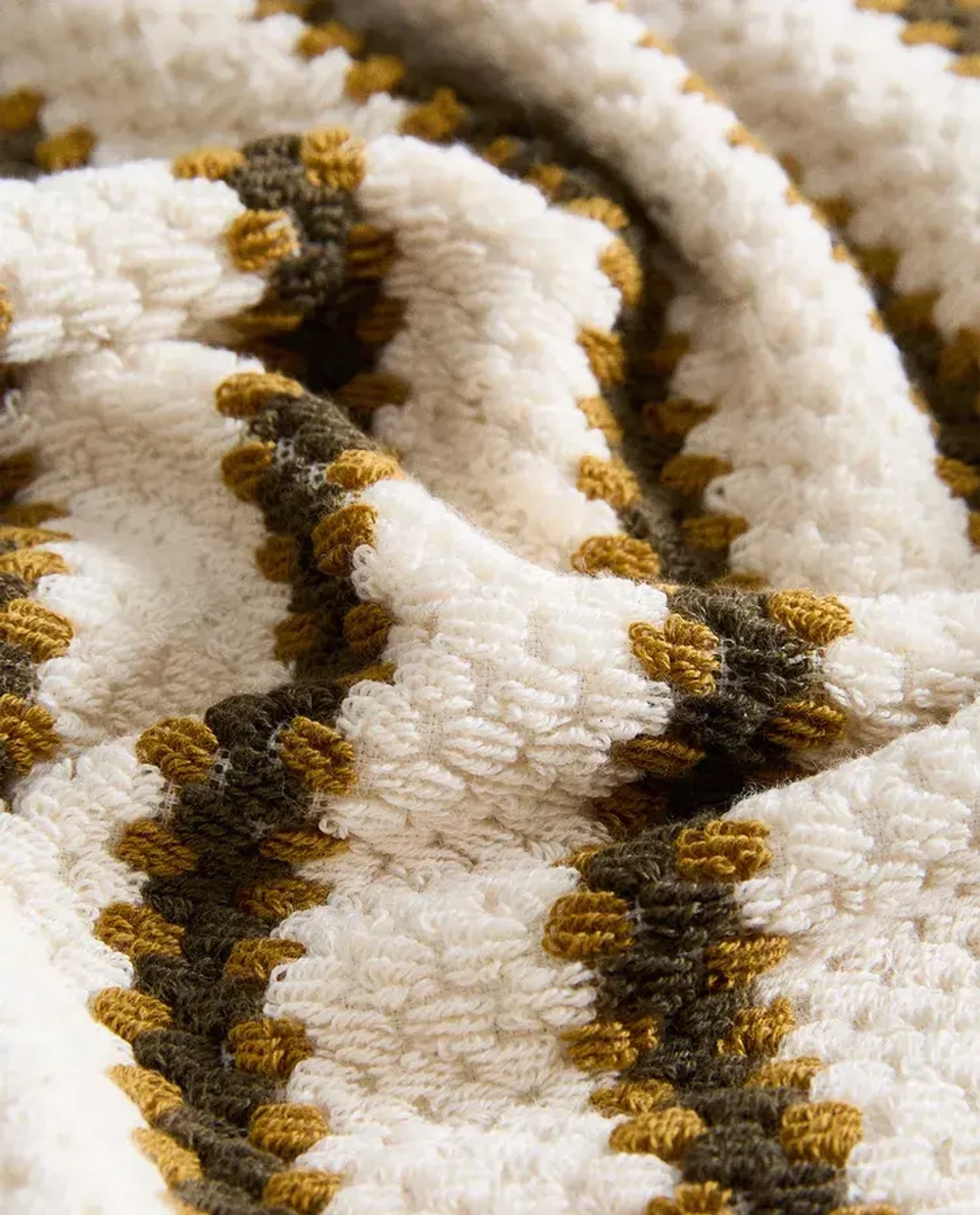 ZARA HOME ЖАККАРДОВОЕ ПОЛОТЕНЦЕ, ЗЕЛЕНЫЙ