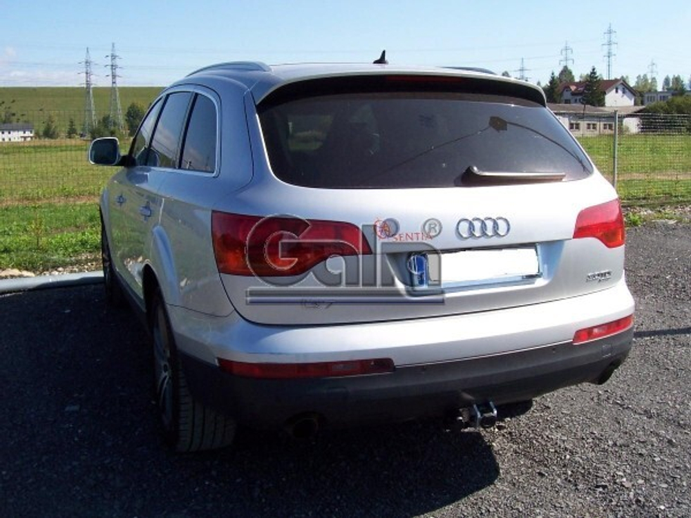 Фаркоп оцинкованный Galia V052C для Audi Q7 2006-2015, Porsche Cayenne 2002-2010, 2010-, Volkswagen Touareg 2002-2010, 2010-(паспорт и сертификат в комплекте)(без электрики)