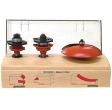 Набор фрез (3 шт; хвостовик 12 мм) FREUD PRO 97-10212