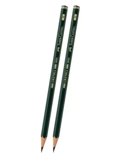 Карандаш "Castell 9000" чернографитный, твердость 7B, 2 шт