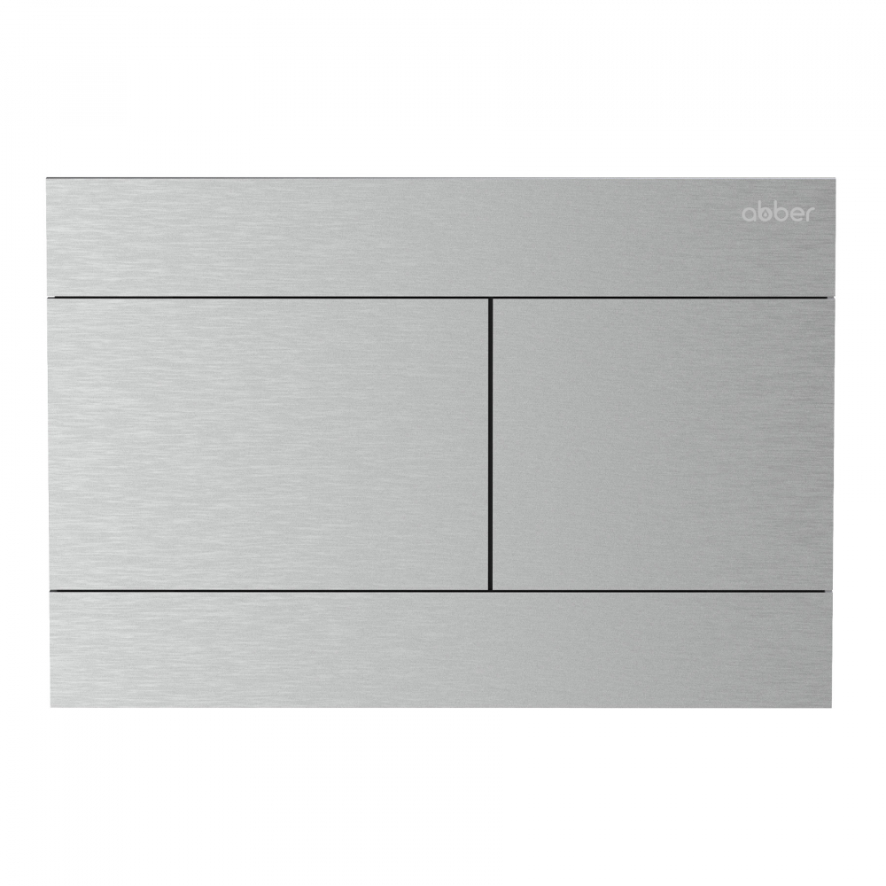 Кнопка смыва ABBER AC0127MCH матовый хром