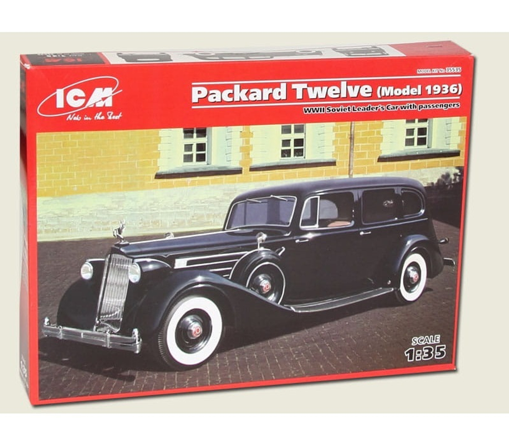 Советский персональный автомобиль Packard Twelve 1:35 35535