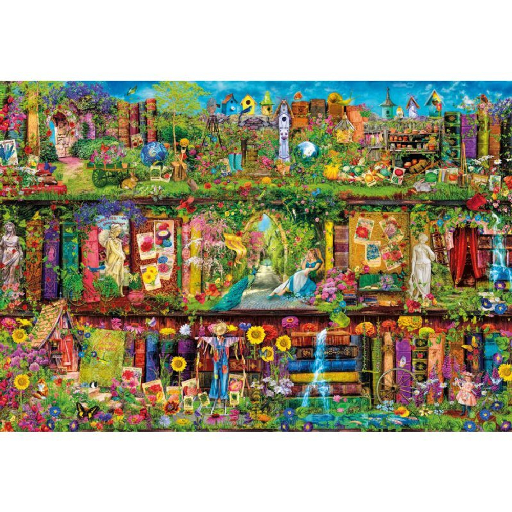 Clementoni - Полка Puzzle Garden 2000 шт. 32567