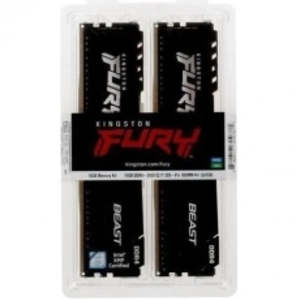 Память оперативная DDR4 Kingston 16Gb DIMM (KF436C17BBK2/16)