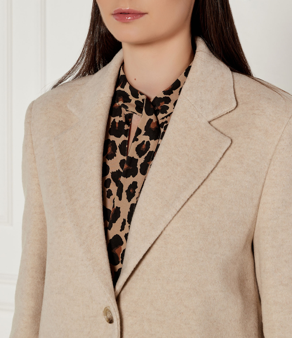 Шерстяное пальто Joop! - бежевый(30044145)