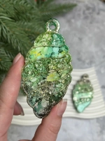 Набор новогодних елочных игрушек Шишки 2 шт