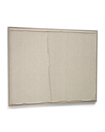 Maha Картина Белая с горизонтальной линией 82 х 102 см