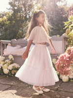 Топ и юбка в комплекте для девочки Next E58-302, Белый