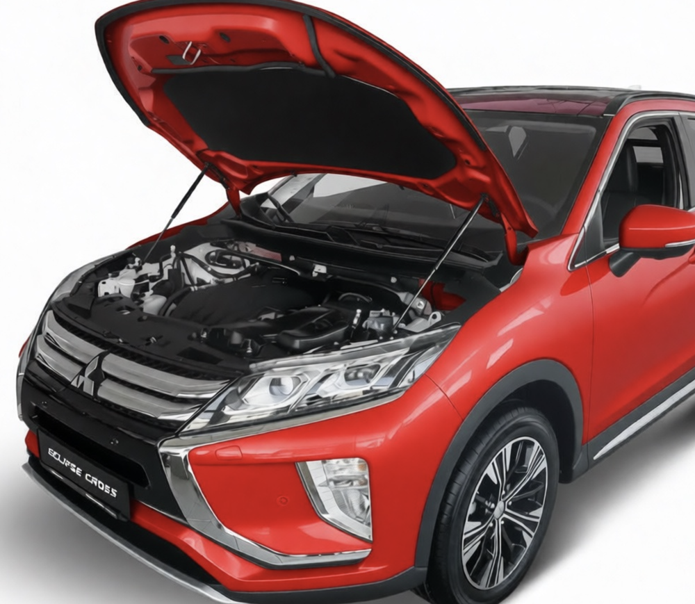 Штатные амортизаторы капота для Mitsubishi Eclipse Cross 2017-2026, 2 шт., (orig) RU 000200