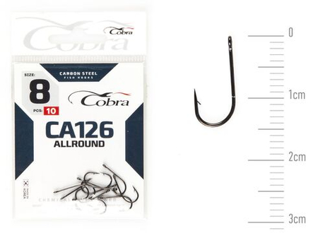 Крючки Cobra Allround VIKING сер. CA126 разм. 008 10шт.