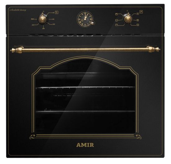 Электрический духовой шкаф Amir BE6 A RSTB Glass