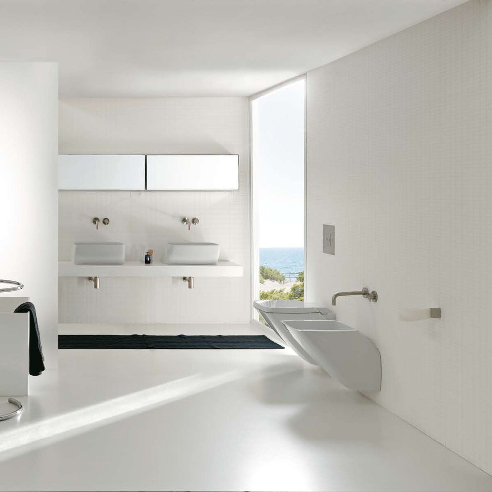 Биде AXA Atmosfere 138 подвесное белое 2402001