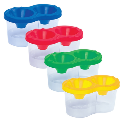 Стакан-непроливайка двойной, ассорти (ЮНЛАНДИЯ)