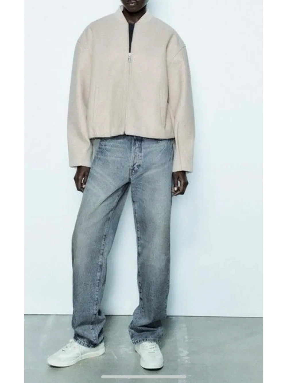 Куртка-бомбер оверсайз