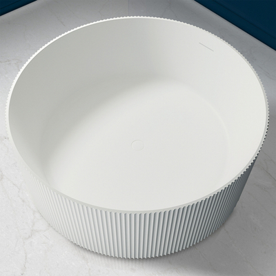 Ванна из искусственного камня ABBER Stein AS9679 белая матовая  150x150 см