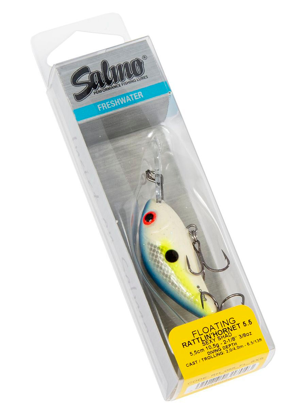 Воблер плавающий Salmo HORNET RATTLIN F 05.5/PS