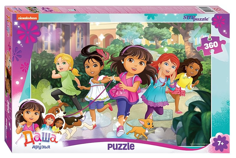 Пазл 360эл. "Даша и друзья" (Степ пазл)