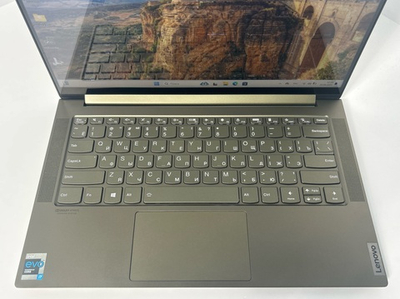 Ноутбук Lenovo Yoga Slim 7 Gen 5 (82A3004WRU) 14"/Intel Core i7-1165G7/RAM 16GB/SSD 512GB/Intel Iris Xe Graphics/1920*1080/IPS/Windows 11/Подсветка кл-ры: LED/Зеленый. Состояние: A1