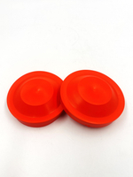 Заглушка фары D77 мм красная ВАЗ 2170 Приора, ВАЗ 1118 Калина комплект 2 шт