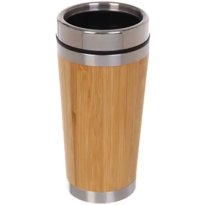 Термокружка 450мл «Bamboo» высокая узкая