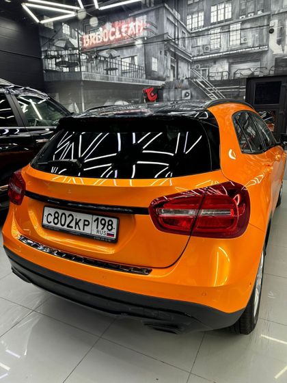 Carbins Color PPF Racing Orange CP 04 оранжевая цветная полиуретановая защитная антигравийная пленка