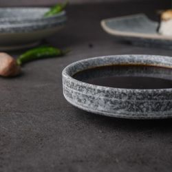 Соусник 60 мл d 8,8 см h2,3 см круглый Stone Untouched Taiga P.L. Proff Cuisine [1]