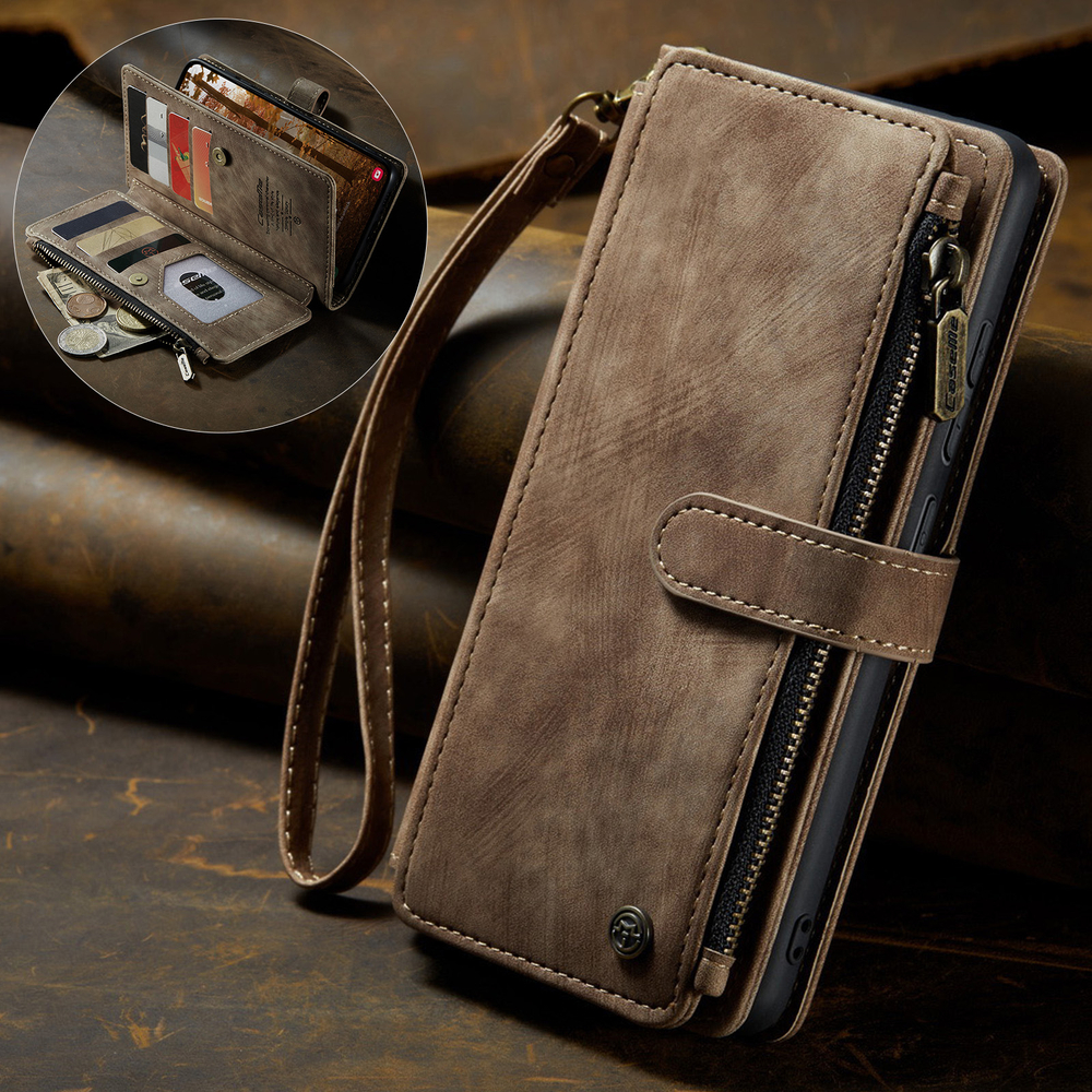 Многофункциональный чехол-кошелек CaseMe 3 in 1 Matte Wallet для Samsung Galaxy S26+