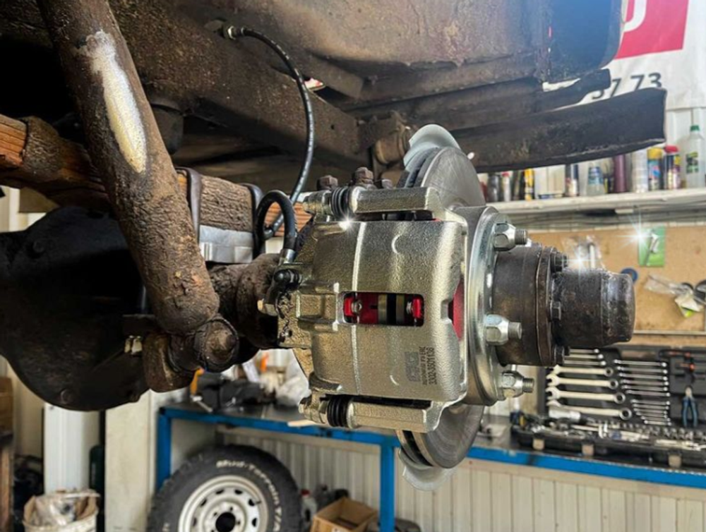 Дисковые тормоза УАЗ на гражданский передний мост (Тимкен)