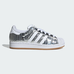 ADIDAS Кроссовки Superstar II с змеиным принтом, серебристый