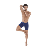 Темно-синие удлиненные трусы-боксеры Classic Match Long Boxer (Размер: M) (Цвет: темно-синий)