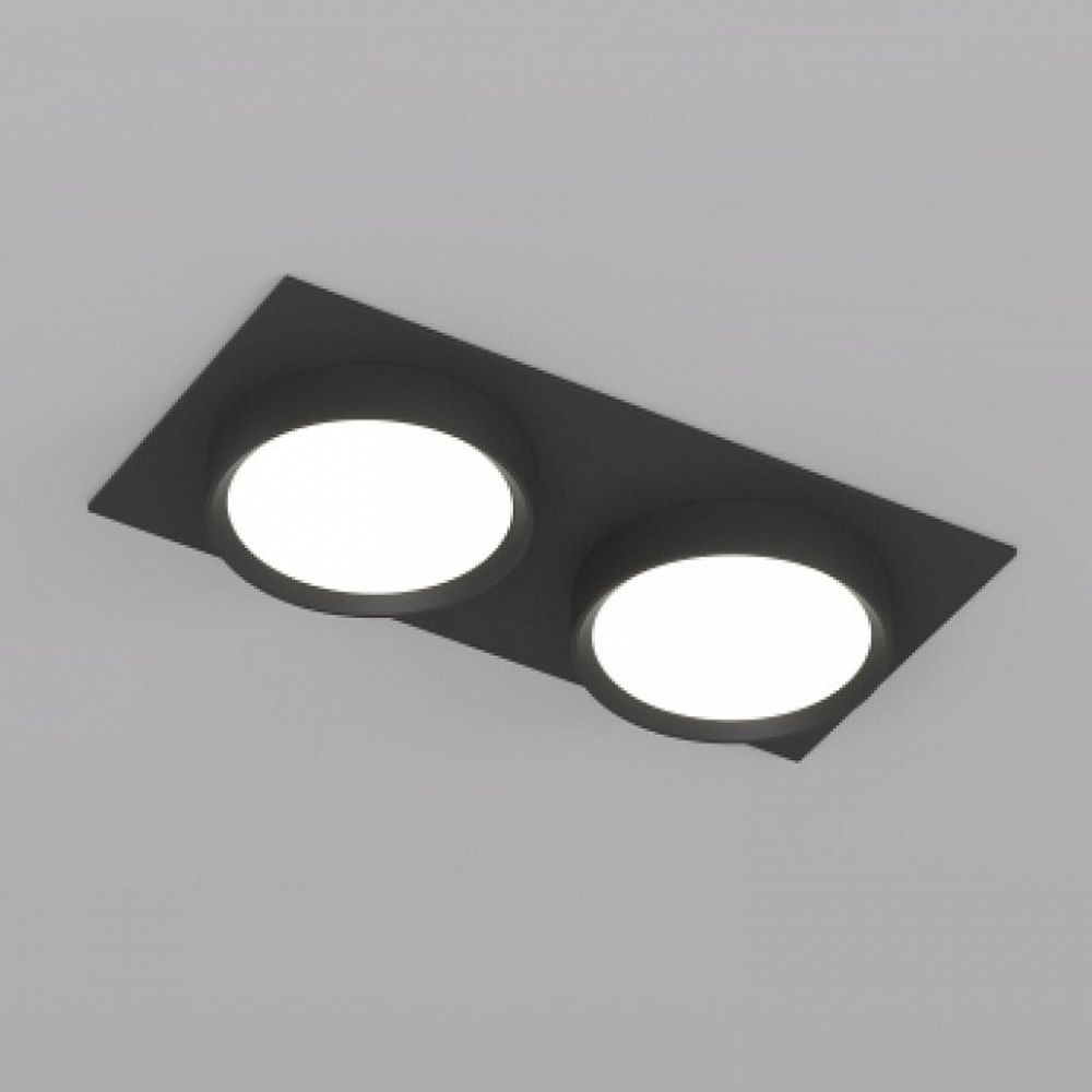 Встраиваемый светильник Denkirs FLAT DK2092-BK