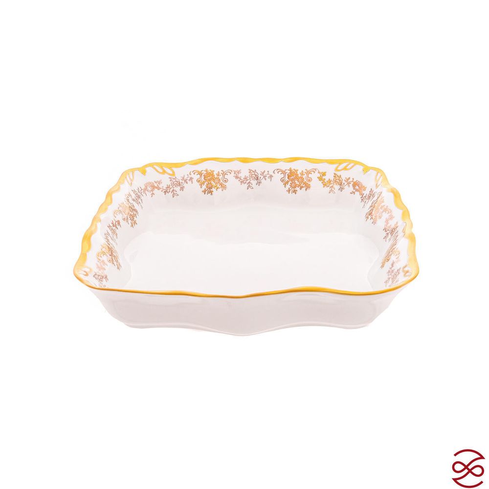 Салатник квадратный Queen's Crown 21 см