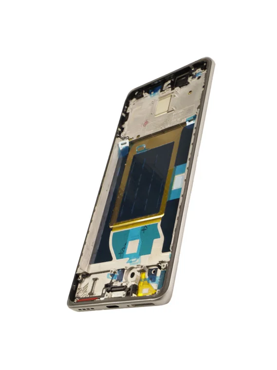 Рамка (средняя часть корпуса) для Realme 14 Pro белая (White)