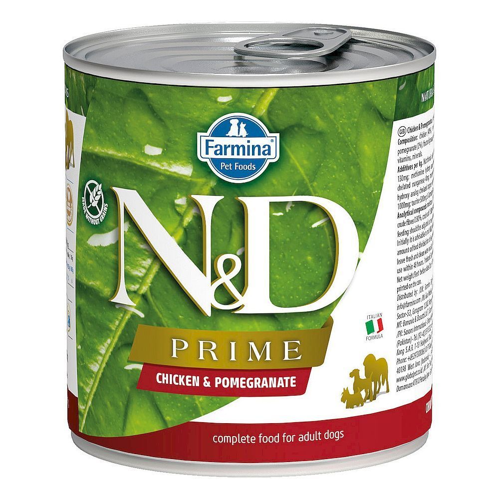 ND Dog PRIME Chicken &amp; Pomegranate / Курица с гранатом для собак 285г