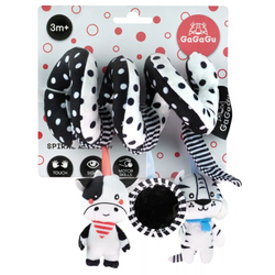 TM Toys - GaGaGu Плюшевая спираль с подвесками Tiger Cow GGG9791