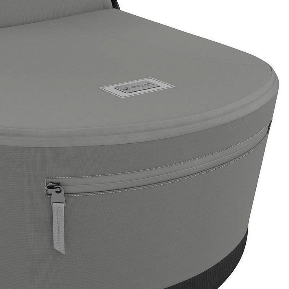 Коляска Cybex Priam IV Chrome Brown complete и автокресло Cloud G i-Size Fog Grey 3 в 1 Mirage Grey