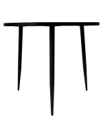 Обеденный стол "Мрамор Марквина белый" круглый