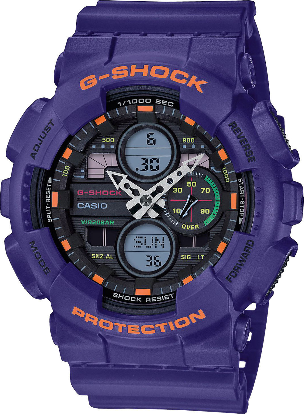 Японские наручные часы Casio G-SHOCK GA-140-6AER