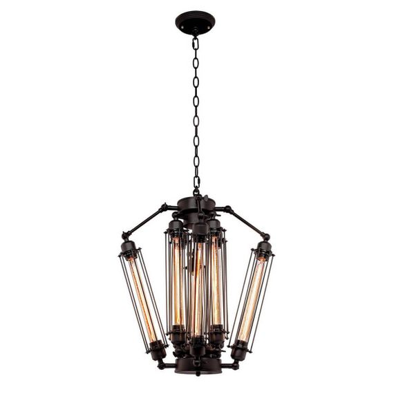 Подвесная люстра Loft IT Loft Industrial Cage Loft1136